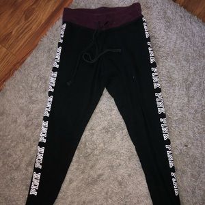 victoria secret pink yoga pants